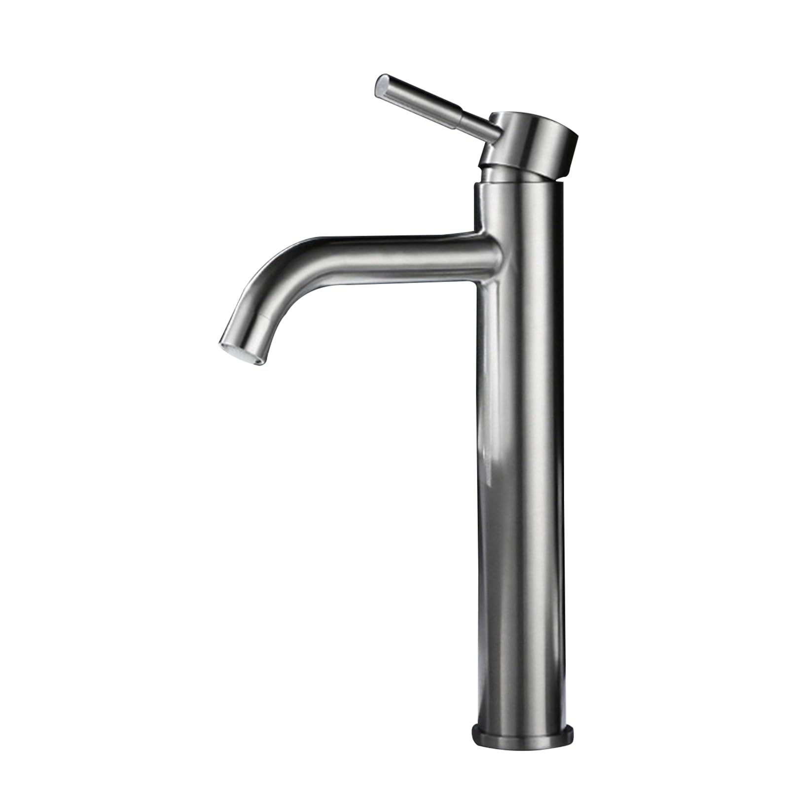Grifo Monomando para Baño, Grifos De Lavabo Alto De 1 Orificio con Agua Caliente Y Fría, Grifo De Lavabo Alto De Acero Inoxidable Cepillado, Cepillado B(Brushed B)