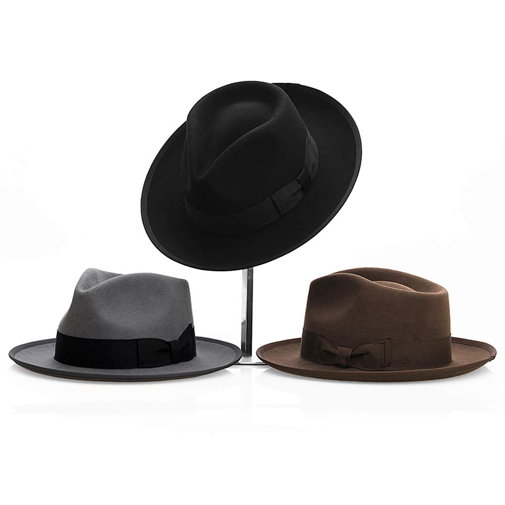 Cappello Invernale Unisex Fedora Panama Jazz Hat - Cappello Elegante Trilby Premium Perfect Fashion
