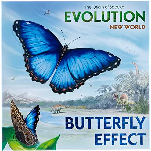 Evolution: Butterfly Effect Board Game Expansion | 1-6 Players | Ages 11 and up | Popular Science | Nature | Animals| Card Game | Simulation | Hand Management | Average Playtime 30-60 min