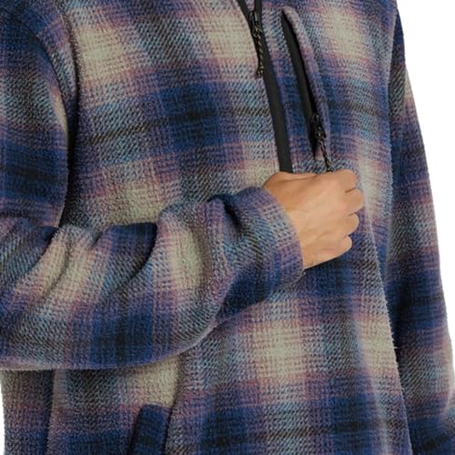 Billabong Boundary Mock Neck Fleece Dark Blue MD3