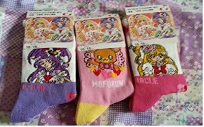 Amazon 魔法使いプリキュア靴下3足 アニメ 萌えグッズ 通販