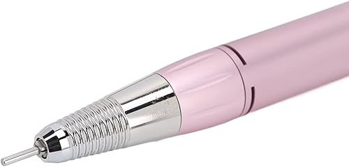 Miniatura 2 de Mango eléctrico para taladro de uñas, pieza de repuesto para taladro de uñas, ajustable de 0-3000 rpm, mango de máquina de metal, taladro de uñas,