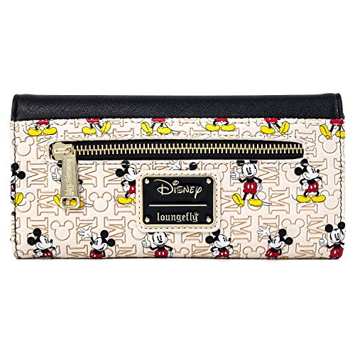 Loungefly Disney Mickey Mouse Hardware Faux Leather Wallet2