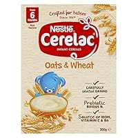 NESTLÉ CERELAC Oats And Wheat Baby Cereal Stage 2, 6x200g