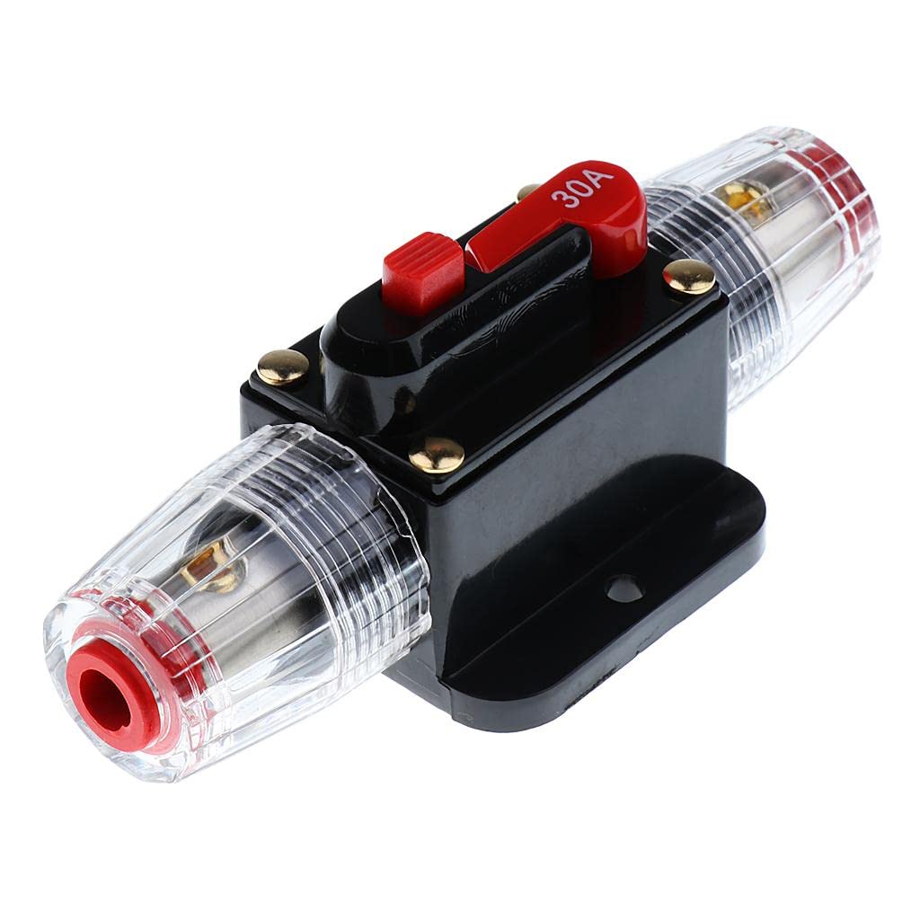 CLUB BOLLYWOOD DC 12V-24V Car Audio Inline Manual Reset Circuit
