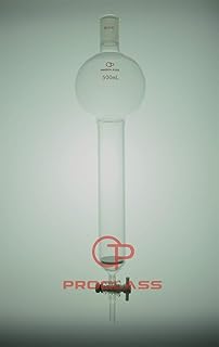 Proglass Fritted Chromatography Column 40mm=OD 500mL Flask 24/40 (Body Length 200mm)