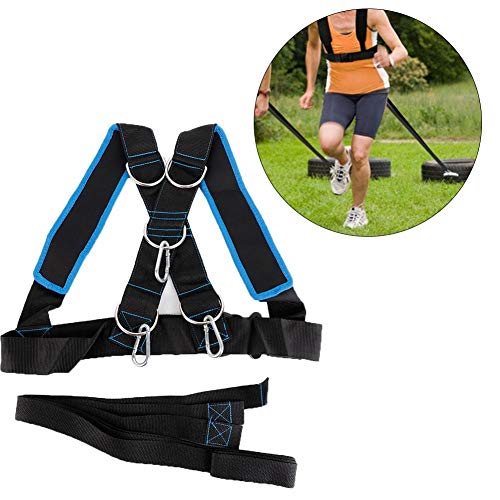 Resistance Harness Band, Speed Strength Training Sled Shoulder Harness Resistance Band Belt Sports Equipment - Image 3