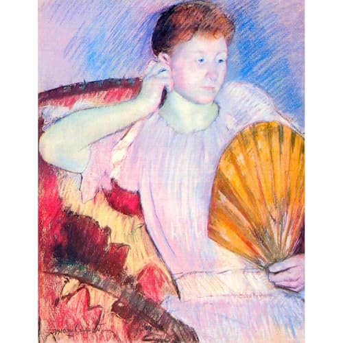 Impression sur toile Mary Cassatt tableau roulé décoration maison