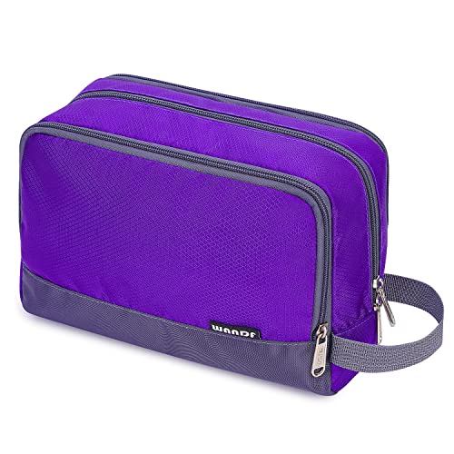 Image of WANDF Travel Toiletry Bag for Men, Small Dopp Kit for Toiletries