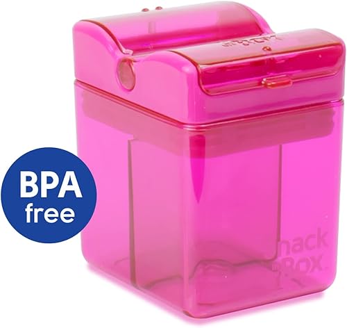 Miniatura 5 de Precidio Design Snack in the Box - Recipiente reutilizable respetuoso con los dedos pequeños y ecológicos (rosa) 1001PK
