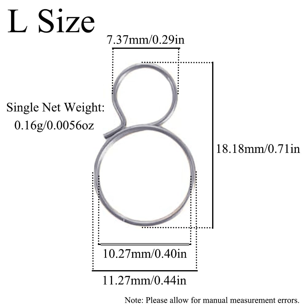 Large, 100Pcs 304 Stainless Steel Chandelier Hanger Pins, Crystal Clips for Ceiling Lamps Replacement Hooks for Home Hotel - Image 2