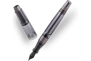 Natami Vacuum Fill Fountain Pen: Titanium Empowerment in Writing