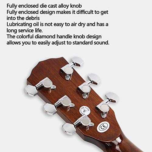 Guitars Fretted Instruments Guitar Fanta Acoustic Guitar Fanta CD60S Single Board Guitar Electric Box 41 Inch Wood… - Les Beatles, Paul McCartney, John Lennon, RIngo Starr, George Harrison Guitars Fretted Instruments Guitar Fanta Acoustic Guitar Fanta CD60S Single Board Guitar Electric Box 41 Inch Wood… – Image 3
