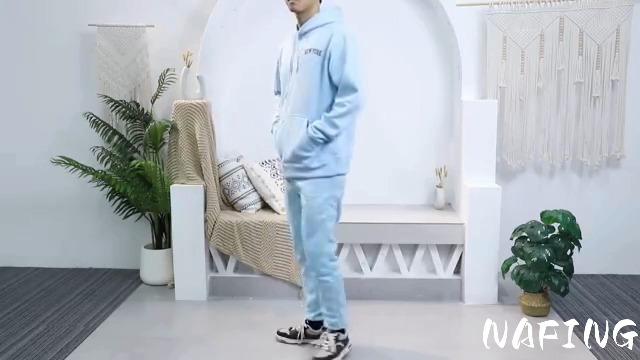 FZNHQL Survêtement Tendance 2 Pièces Pour Homme - Pantalon De