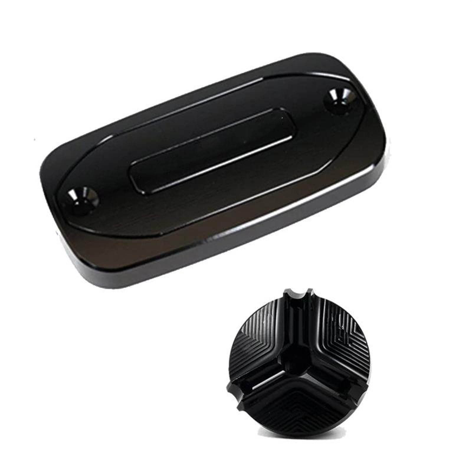 BAYDE Tapón llenado Aceite Accesorios para Motocicleta, Tapas De Depósito De Líquido De Frenos Delanteros, Tapón De Llenado De Aceite De Motor para Hornet CB750 2022-2023(A Set-Gold)