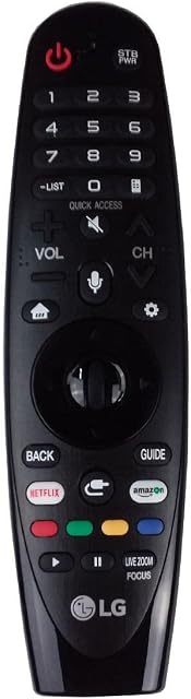 LG AN-MR18BA pilot do TV Przyciski/koło - Piloty (TV, przyciski/koła, czarny)