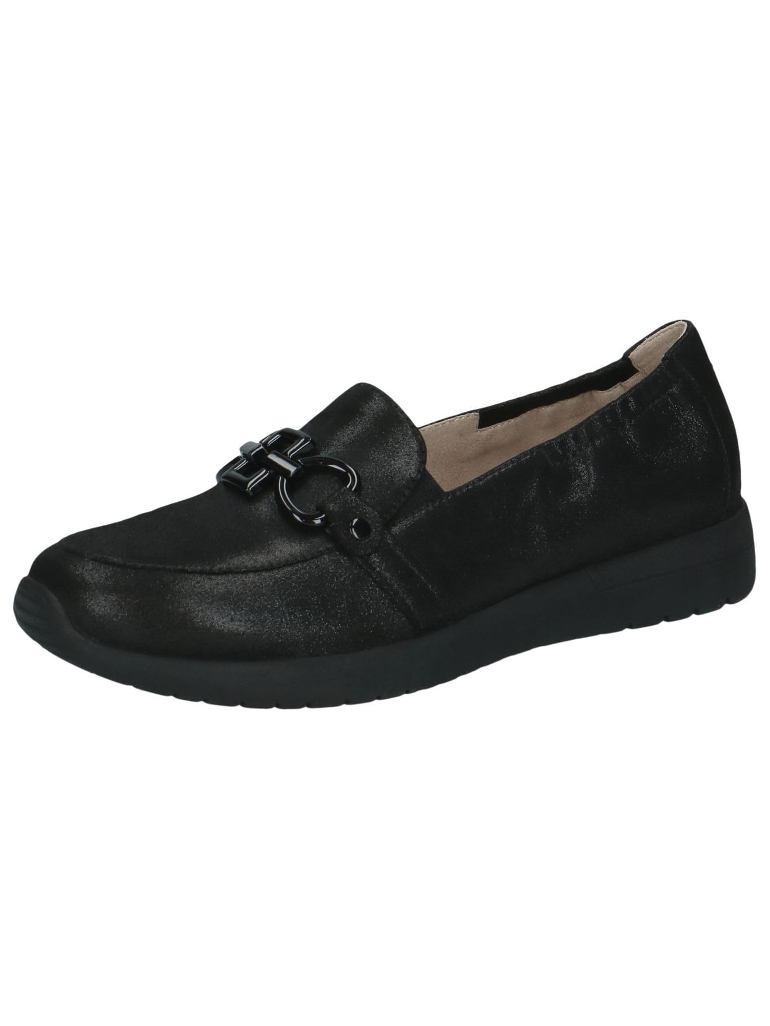 Caprice Women Slipper Leder, schwarz, 39
