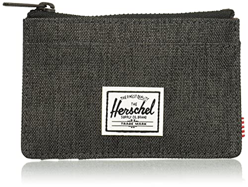 Herschel Oscar RFID, Black Crosshatch, One Size