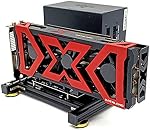 Video Card Holder Bracket Support ATX Power Supply EXP GDC Graphics Dock PCI-E Extension Riser Cable DIY Aluminum Computer Graphics Card Holder