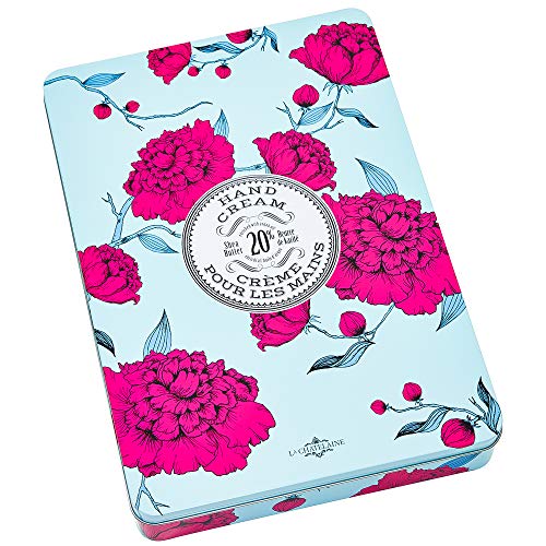 La-Chatelaine-Deluxe-Hand-Cream-Gift-Set-Tin-Mothers-Day-Gift-Ideas-Mom-Gifts-Oprahs-Favorite-Things-20-Organic-Shea-Butter-Formula-Made-in-France-Natural-and-Organic-Lotion-12-x-1-oz