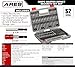 ARES 31023-208-Piece Impact Security Bit Set – Phillips, Robertson, Tamper Hex and Torx Bits, Specialty Bits, and More – Master Bit Set Includes Nut Drivers, Socket Adapters, and Extensions