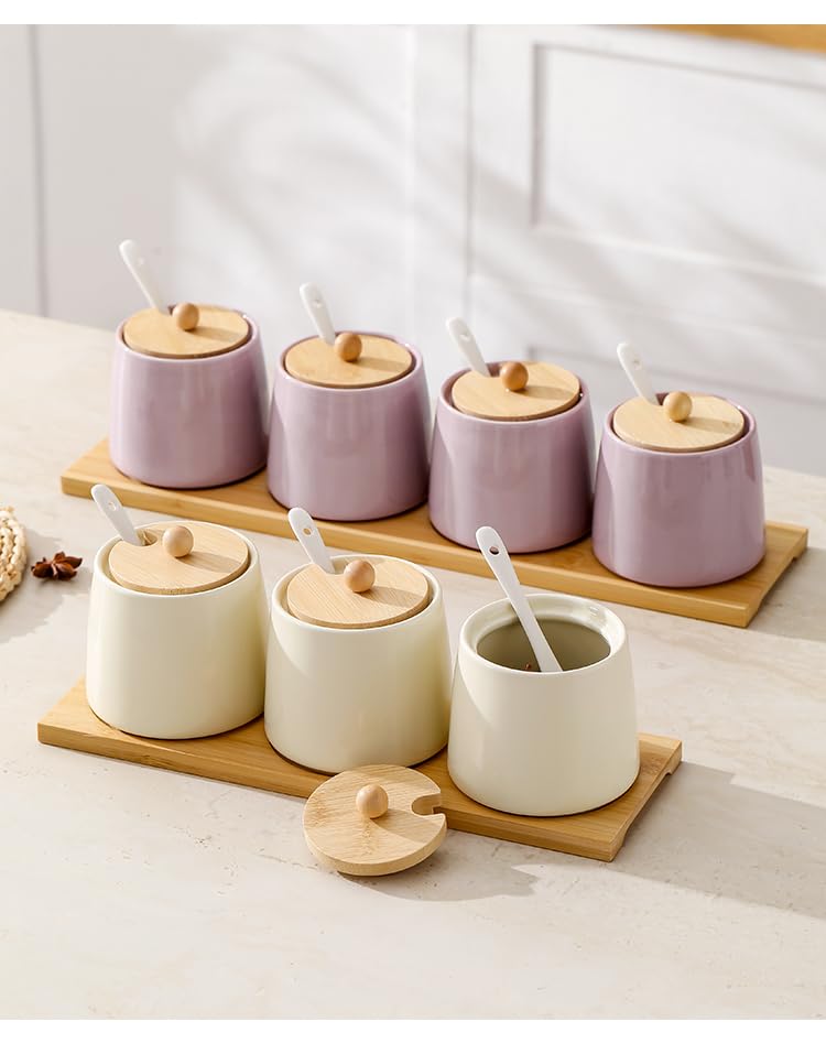 Barattoli Sale,Set Di Barattoli Per Spezie Eleganti E Moderni-C||4PCS