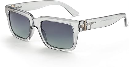 ZENOTTIC Rectangle Sunglasses for Men Women Polarized UV400 Protection Classic Trendy Driving Sun Glasses