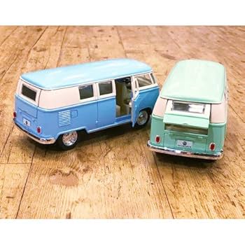 4色セット 62年式 ワーゲンバス クラシック パステルカラー 1/32サイズ 4色セット 62年式 ワーゲンバス クラシック パステルカラー 1/32