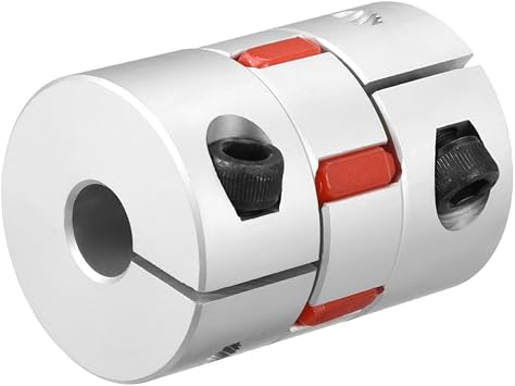 uxcell Shaft Coupling 12mm to 14mm Bore L55xD40 Flexible Coupler Joint for Servo Stepped Motor