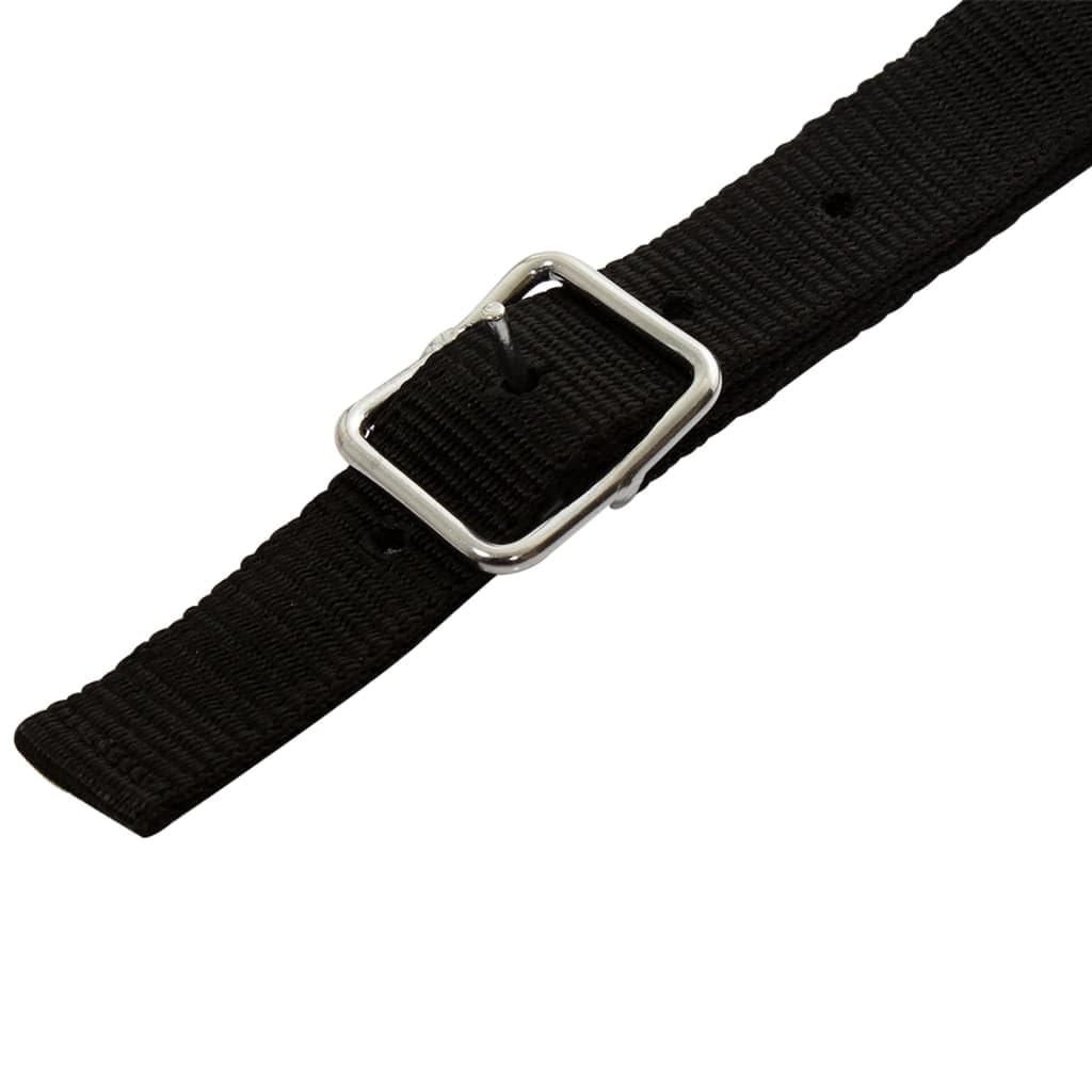 Sillín occidental de piel auténtica con halter y hoja de pecho, duradero para pony y caballo, perfecto para senderismo, equitación y torneos, 12 pulgadas