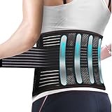 A+ Choice Lower Back Brace Support Belt - Lightweight Breathable Lumbar Support Belt for Men/Women S