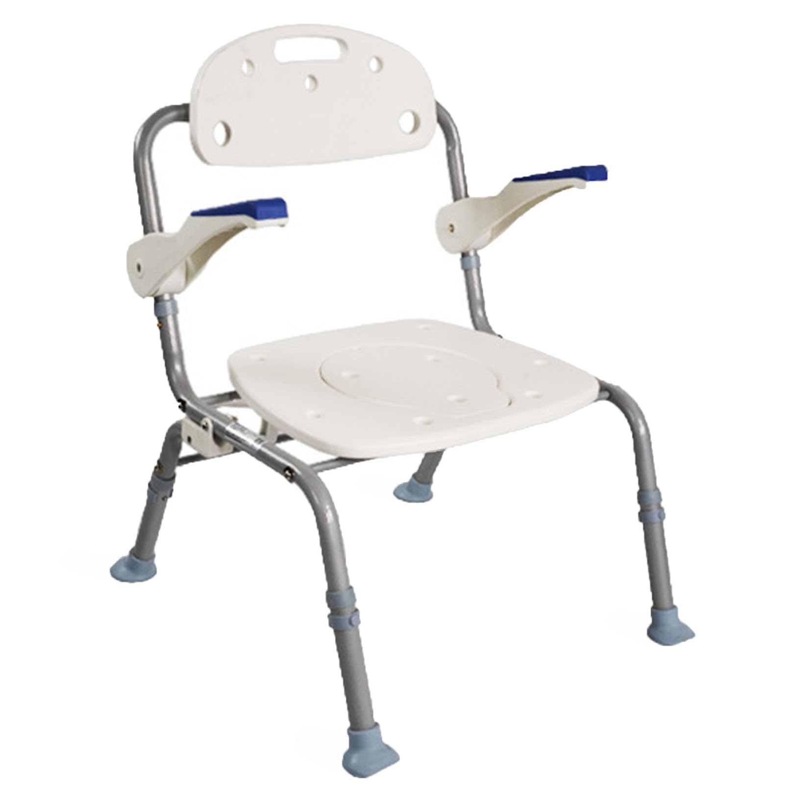 3-in-1 Folding Bedside Commode - Porta Potty for Adults - Portable Toilet for Camping - Bedside Commodes for Seniors and Commode Chair - Height Adjustable Bedside Toilet