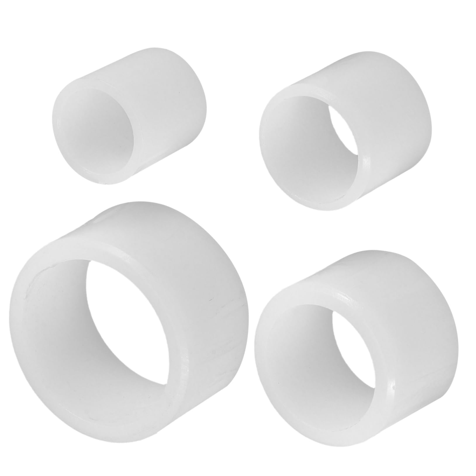 KICHOUSE Accurate Fit for Bench Grinder 1 Set of Plastic Grinding Wheel Adapter Bushing for Metal Stone Wood Universal Mandrel Parts