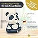 GLÜCKSGUT® Kain BOKK Panda | Knautsch-Buddha | Lustiges Anti-Stress Geschenk für Büro Kollegen Abschied Studenten Schule