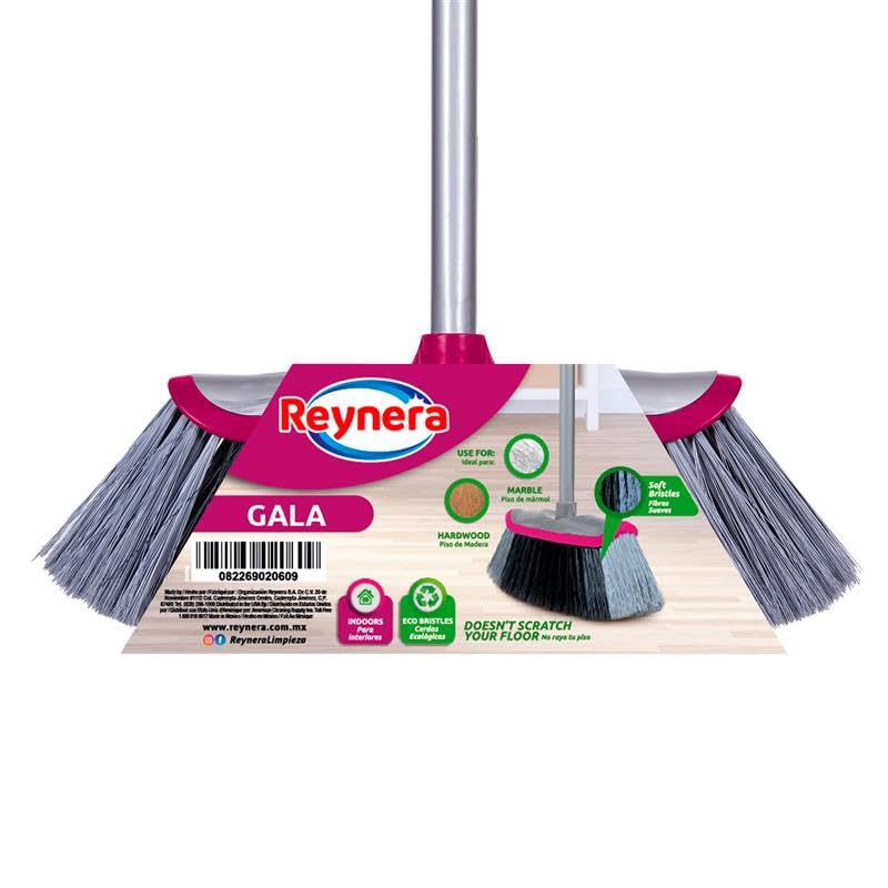La mejor comparación de Escobas los preferidos por los clientes. 50 Reynera Pisos Suaves: Escoba para Interiores, Fibras Suaves Implacables en la Suciedad, Ideal para Pisos Finos, Barre Duela, Laminados, Porcelanatos y Más