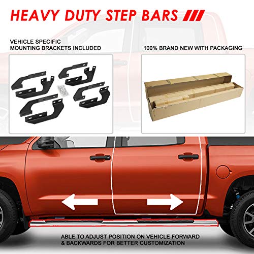 Estribos Auto Dynasty para Toyota Tundra 2007-2021 miniatura 5