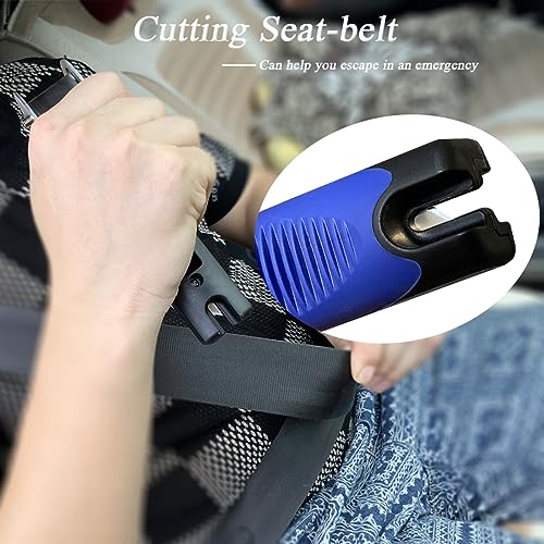 Foldable Car Door Handle for Elderly Auto Cane Grab Handle for Seniors, Handicapped, Pregnant and Drivers etc. to Get in and Out of The Car Blue - Image 7