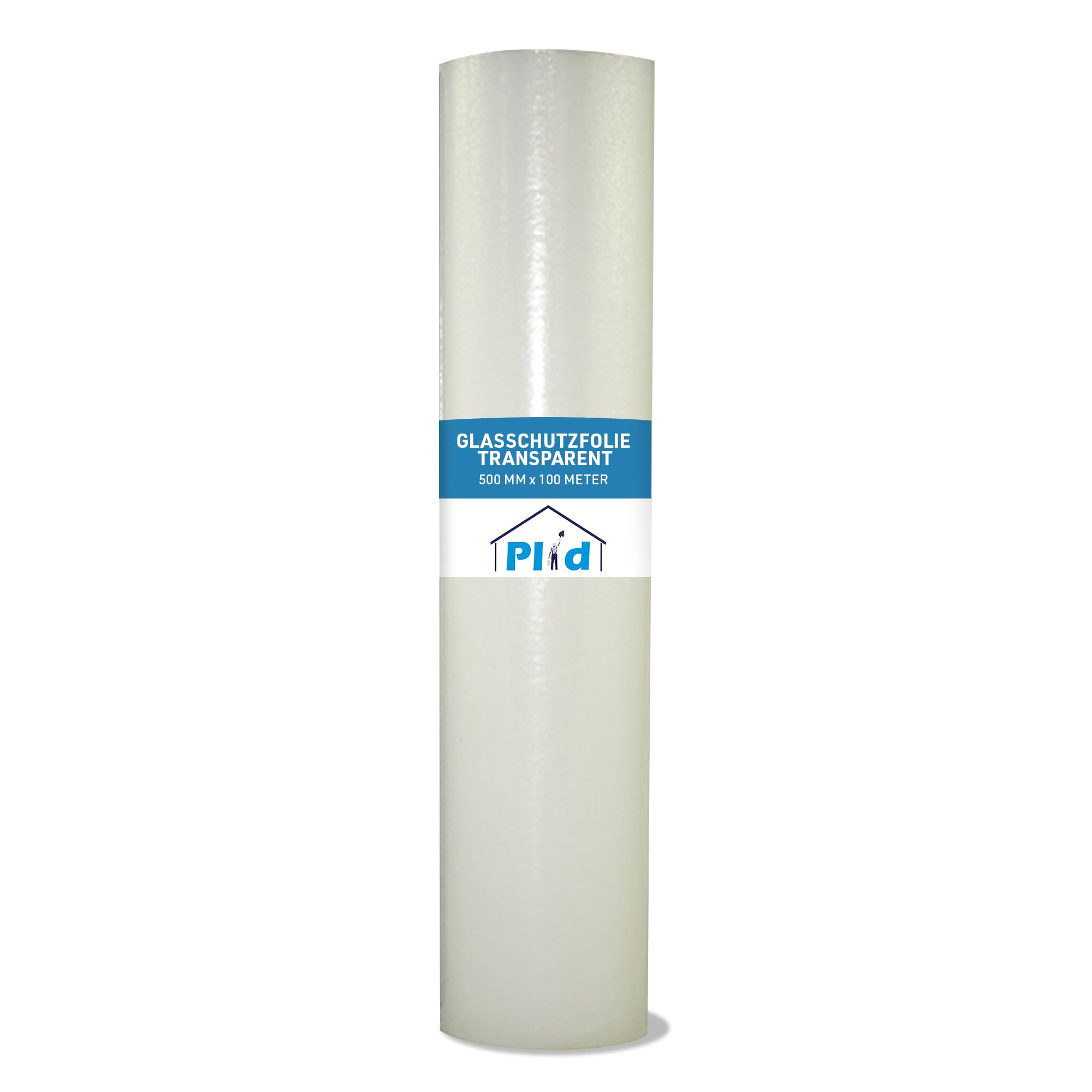 Plid® Folia ochronna na szkło 150 m x 50 cm – samoprzylepna, folia ochronna, folia ochronna na szyby okienne, osłona i ochrona do ceramiki i szkła / nadaje się do użytku wewnątrz i na zewnątrz,