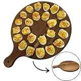Deviled Egg Platter Charcuterie Board | Serving Platter | Egg Tray | Egg Holder | Reversible Serving