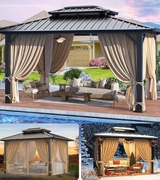 hot tub gazebo with sides