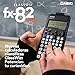 Casio FX-82SP CW – Scientific Calculator, Recommended for Spanish and Portuguese Curriculum, 5 Languages, Over 300 Functions, Dark Grey