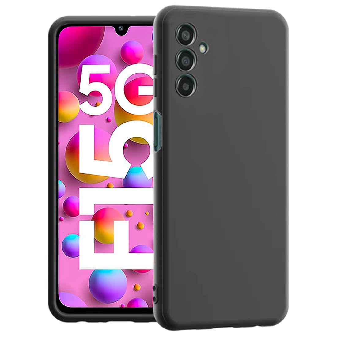 Amazon Brand-Solimo Basic Case for Samsung Galaxy F15, M15 5G (Silicone_Black) (B0CY9K1K4K) Amazon Price History, Amazon Price Tracker