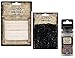 Tim Holtz idea-Ology Halloween 2022 Mummy Cloth, Black Tinsel Trimmings, Design Tape, Bundle of 3 Items (TH94155, TH94253, TH94259)