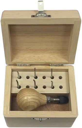 Millgrain Tool Set of 6 Sizes 10-15 Made in France