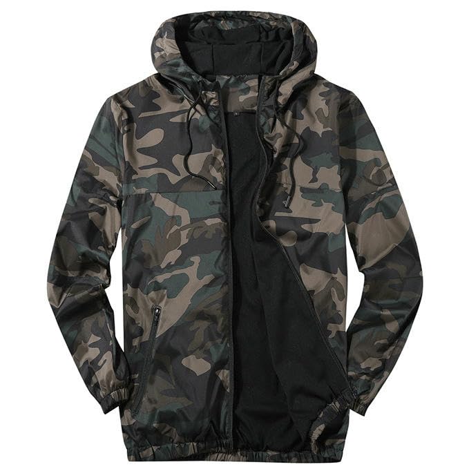 Chaqueta deportiva de malla para hombre contra el calor excesivo otoñal 5