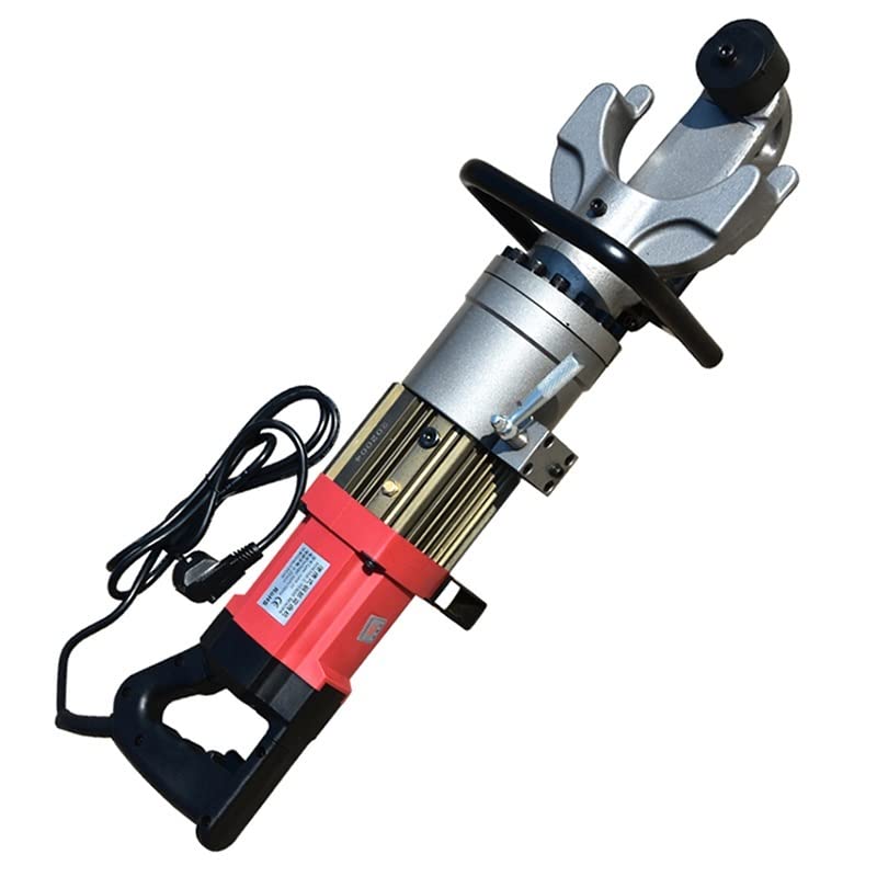 Coupeur de barres d'armature hydraulique Machine à cintrer portative de barre d'acier de chantier de construction Cintreuse hydraulique électrique tenue dans la main de barre d'armature à moins de 5s