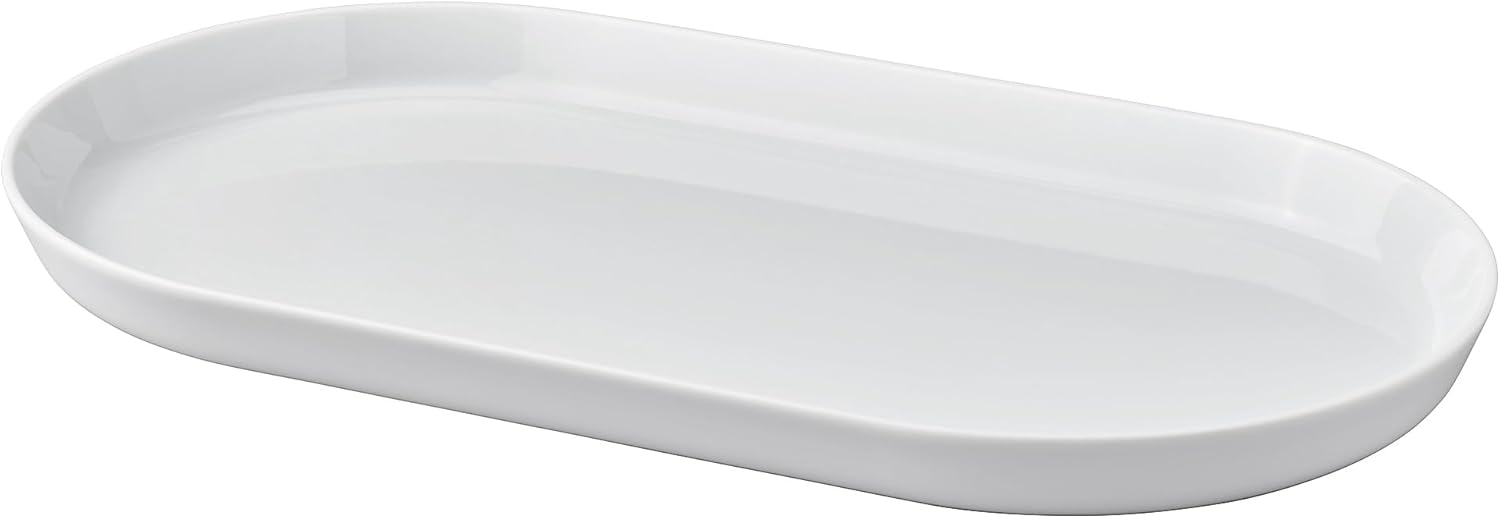 365+ Serving plate, white, 36x20 cm