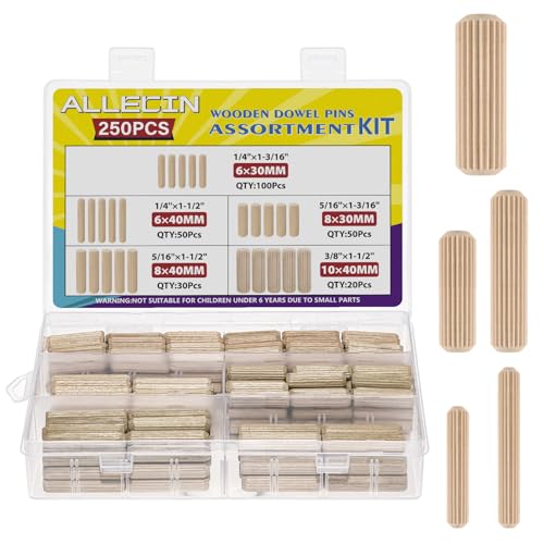 Taquetes para madera 17 taquetes para madera marca ALLECIN