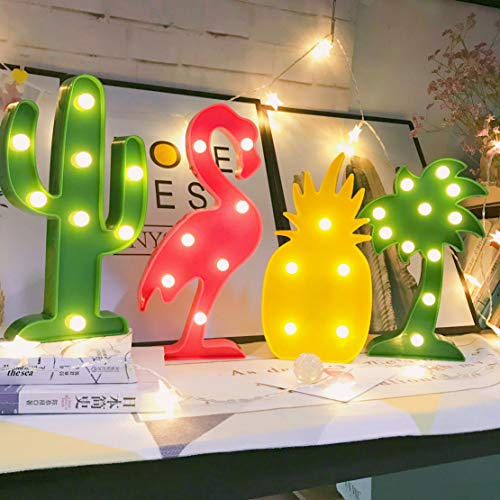 Ananas Decor Light,Lampada Da Comodino a LED Decorazioni per Feste Di Natale a Casa, Decorazioni Luminose per Bambini Camera Da Letto per Adulti, Soggiorno (giallo) - Image 5