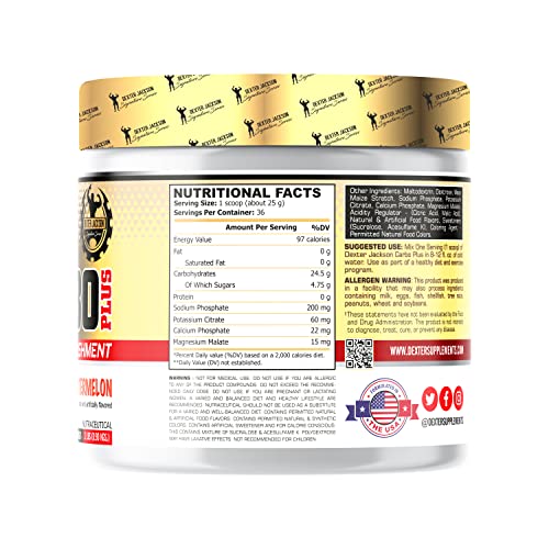 Image of Dexter Jackson Carbo Plus | Watermelon Flavor | 2 Lbs - Fuel Your Performance with Fast-Acting Carbohydrates